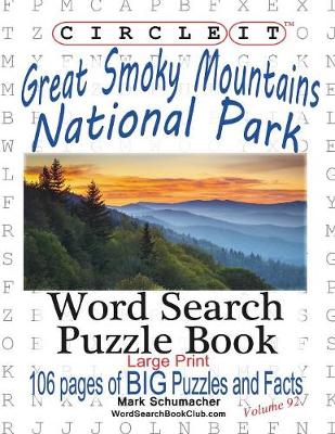 Book cover for Circle It, Great Smoky Mountains National Park Facts, Word Search, Puzzle Book