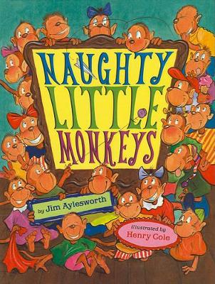 Book cover for Naughty Little Monkeys