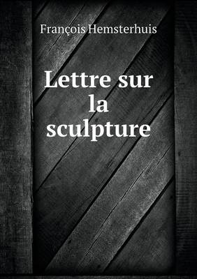 Book cover for Lettre sur la sculpture