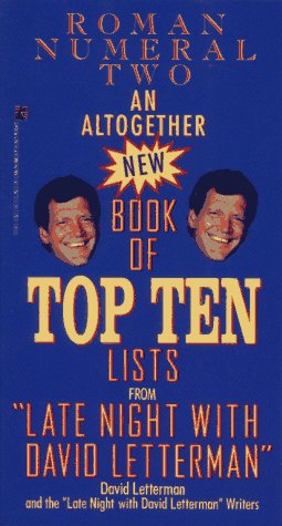 Book cover for An Altogether New Book of Top Ten Lists