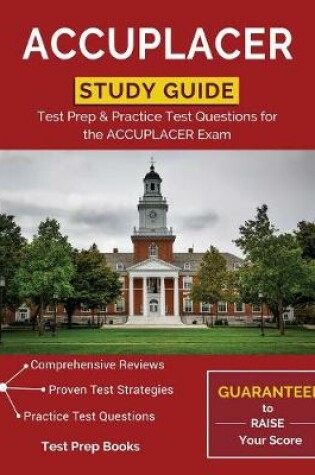 Cover of ACCUPLACER Study Guide