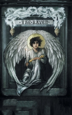Book cover for Raven by Edgar Allan Poe Illustrated by Gustave Dor�