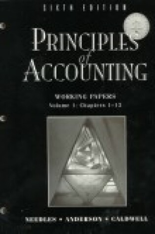 Cover of Principles of Accounting