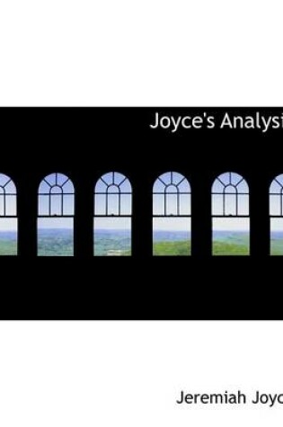 Cover of Joyce's Analysis