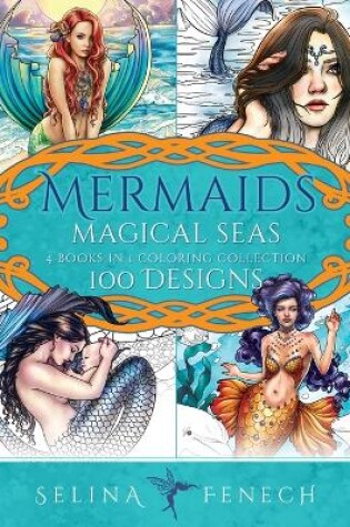 Cover of Mermaids Magical Seas Coloring Collection