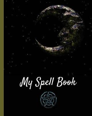 Book cover for Crescent Moon Large Blank Spell Book