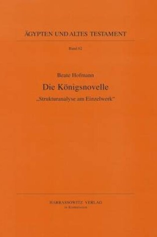 Cover of Die Konigsnovelle