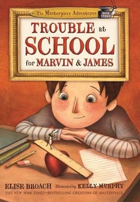 Book cover for Trouble at School for Marvin & James