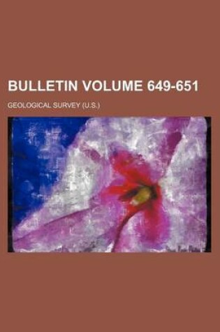 Cover of Bulletin Volume 649-651