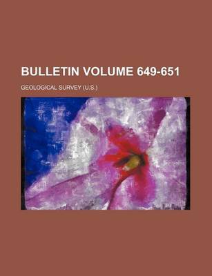 Book cover for Bulletin Volume 649-651