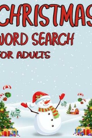Cover of Christmas Word Search For Adults