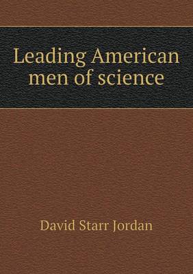 Book cover for Leading American men of science