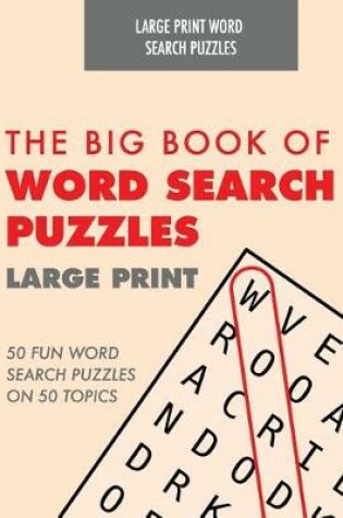 Cover of Large Print Word Search Book