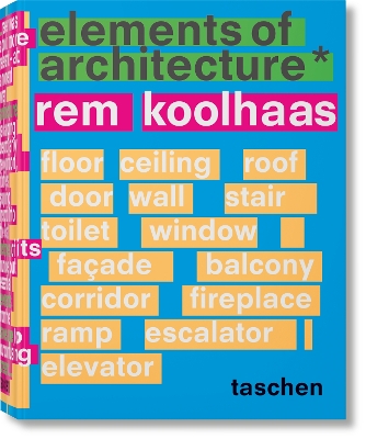 Book cover for Koolhaas. Elements of Architecture