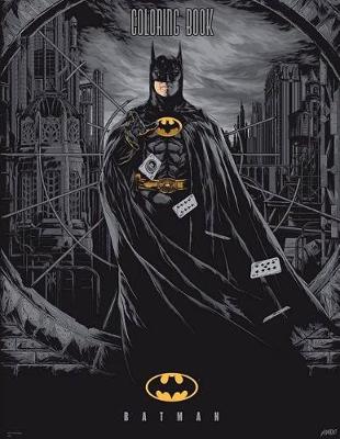 Book cover for Batman Coloring Book