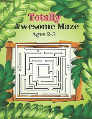 Book cover for Totally Awesome Maze Ages 2-5