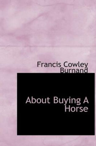 Cover of About Buying a Horse