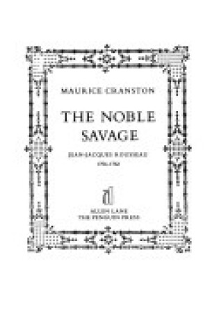 Cover of The Noble Savage