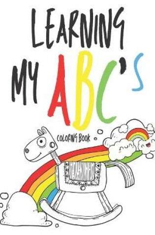 Cover of Learning My Abc's Coloring Book