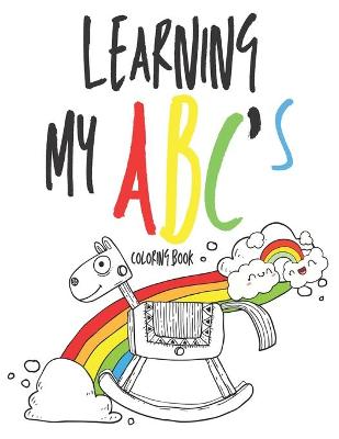 Book cover for Learning My Abc's Coloring Book
