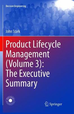 Cover of Product Lifecycle Management (Volume 3): The Executive Summary