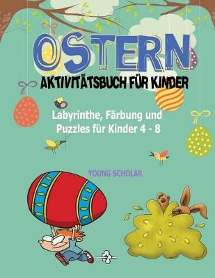 Book cover for Ostern-Aktivitätsbuch für Kinder