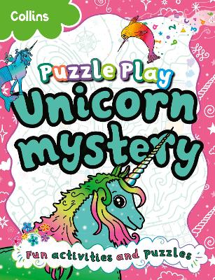Book cover for Puzzle Play Unicorn Mystery