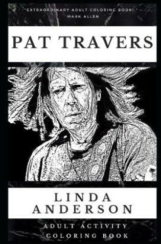 Cover of Pat Travers Adult Activity Coloring Book