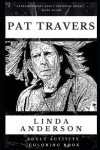 Book cover for Pat Travers Adult Activity Coloring Book