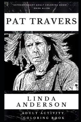 Cover of Pat Travers Adult Activity Coloring Book