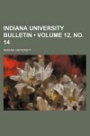 Book cover for Indiana University Bulletin