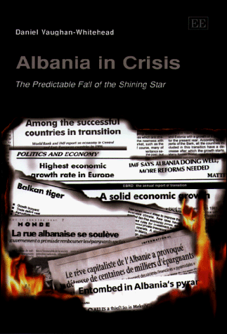 Book cover for Albania in Crisis - The Predictable Fall of the Shining Star