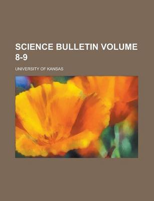 Book cover for Science Bulletin Volume 8-9
