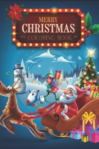 Cover of Merry Christmas Coloring Book