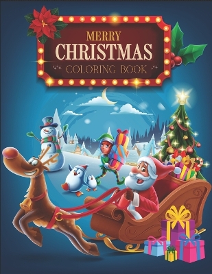 Cover of Merry Christmas Coloring Book