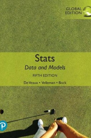 Cover of Priced Access Card -- Pearson MyLab Statistics with Pearson eText for Stats: Data and Models [Global Edition]