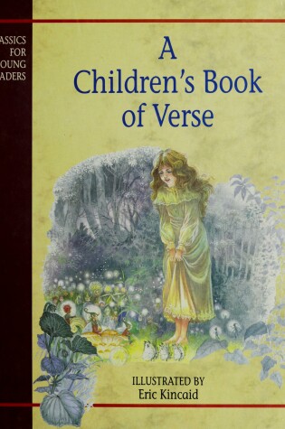 Cover of A Children's Book of Verse