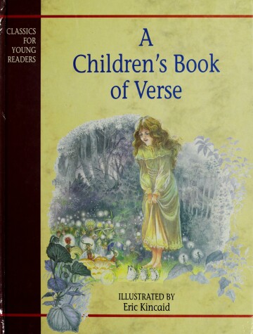 Cover of A Children's Book of Verse