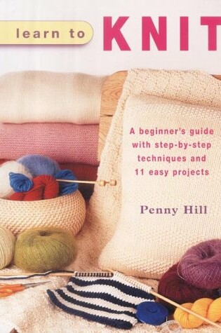 Cover of Learn to Knit