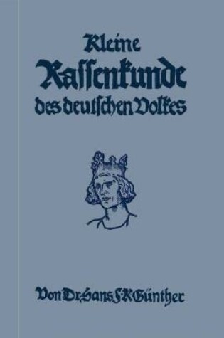 Cover of Kleine Rassenkunde des deutschen Volkes