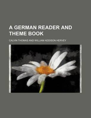 Book cover for A German Reader and Theme Book