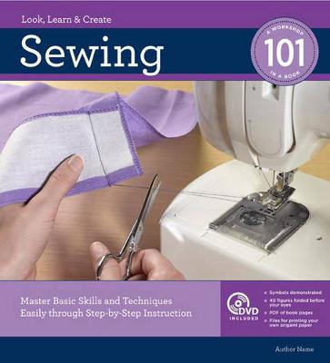 Book cover for Sewing 101, Revised and Updated