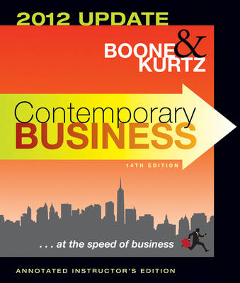 Book cover for AIE Contemporary Business