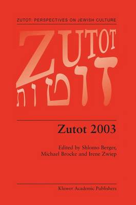 Book cover for Zutot 2003