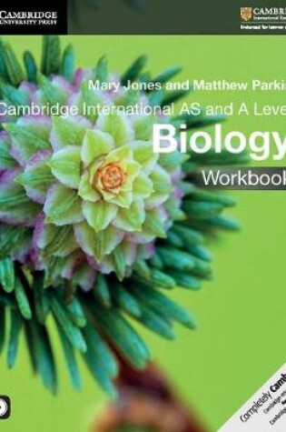 Cover of Cambridge International AS and A Level Biology Workbook with CD-ROM
