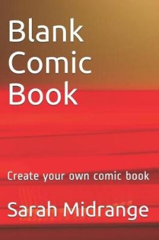 Cover of Blank Comic Book