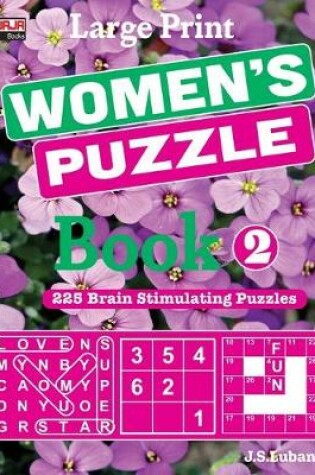 Cover of Large Print WOMEN'S PUZZLE Book 2