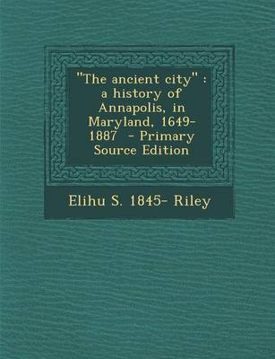 Book cover for The Ancient City