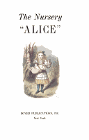 Book cover for Nursery Alice
