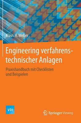 Book cover for Engineering Verfahrenstechnischer Anlagen
